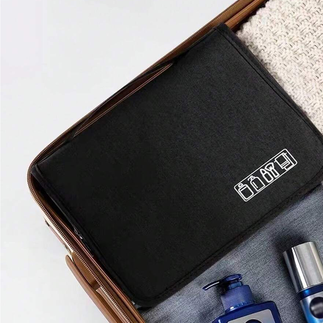 Gambar produk CHADESIEL Tas Travel Make Up Organizer Toiletry Bag with Hook - C150