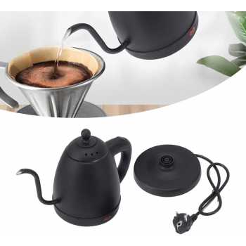 Gambar produk FMB Teko Listrik Kopi Pemanas Air Leher Angsa Pour Over 1360W - INU101