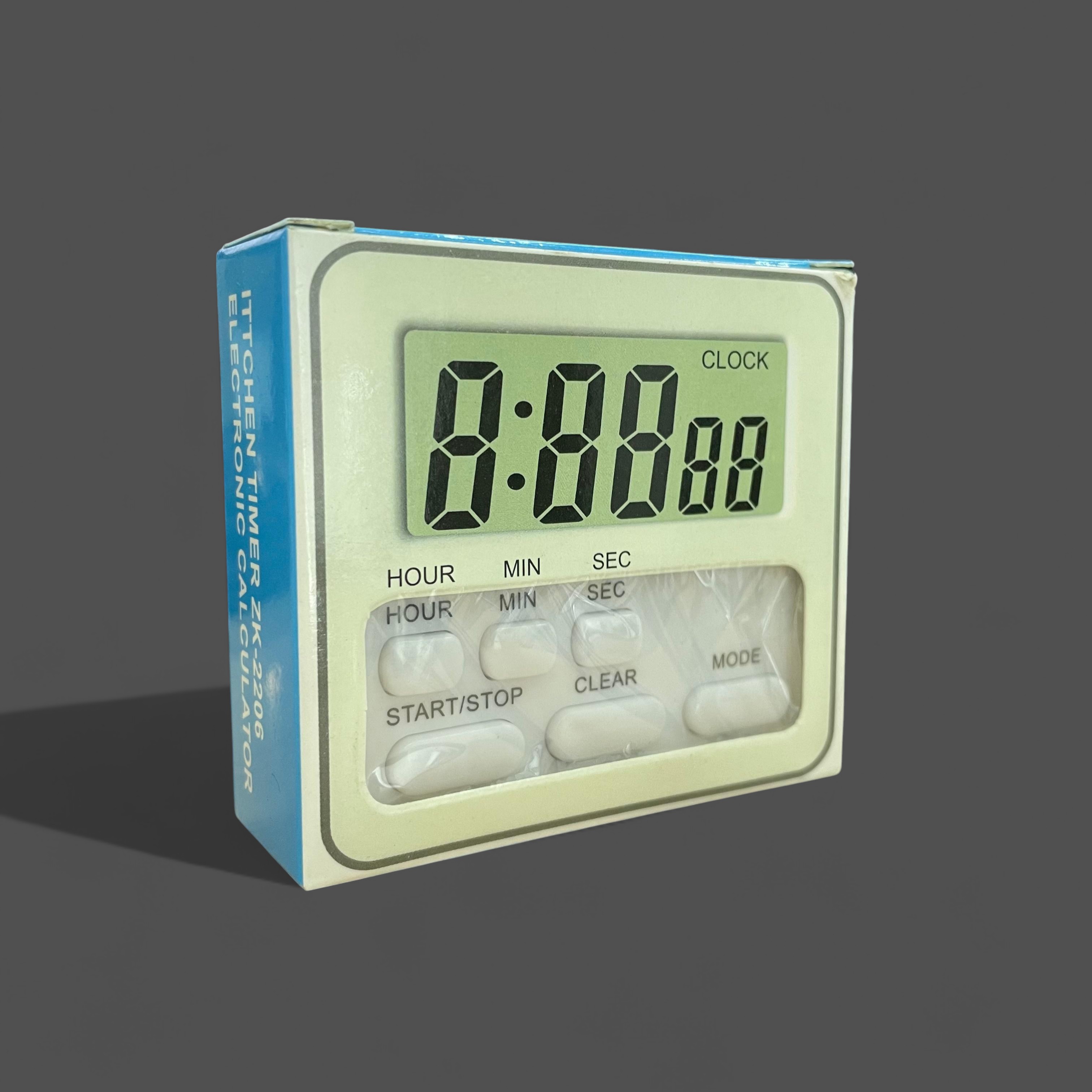 Gambar produk ZHOUZHI Timer Masak Dapur Digital LCD Display Alarm Kitchen Countdown - ZK-2206