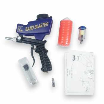 Gambar produk DIZAINLIFE Sand Blaster Gravity Pneumatic Gun Portable 90 PSI - WM-7345R