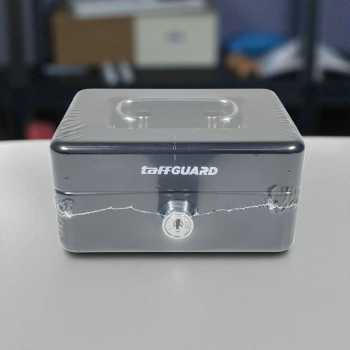 Gambar produk TaffGUARD Kotak Brankas Uang Safebox Key Lock 12.5x9.5x6cm - JJZS67