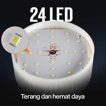 Gambar produk OOBEST Lampu LED Camping Tenda Solar Waterproof Cool White with Remote - ZJ-V51