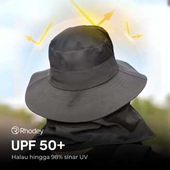 Gambar produk Rhodey Topi Rimba Outdoor Anti UV Waterproof Boonie Hat Polyester - GL001