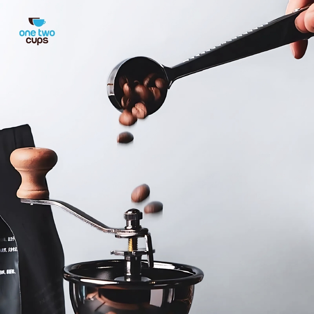 Gambar produk One Two Cups Sendok Takar Kopi Teh Measuring Spoon with Clip - G166