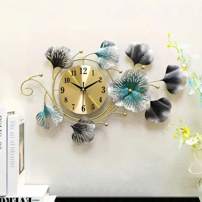 Gambar produk TaffHOME Jam Dinding Quartz Luxury European BAOCE Movement 6168 55cm - 25002
