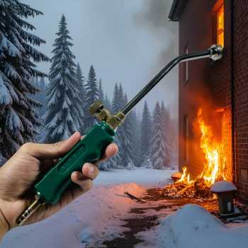 KRIVS Alat Bakar Tabung Gas LPG Heating Torch with Tube 1.1M Type 30 - YD30
