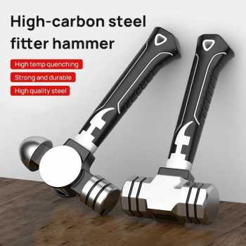 Gambar produk Arrizo Palu Batu Mini High Carbon Steel Octagonal Hammer 17.6cm - AR-176