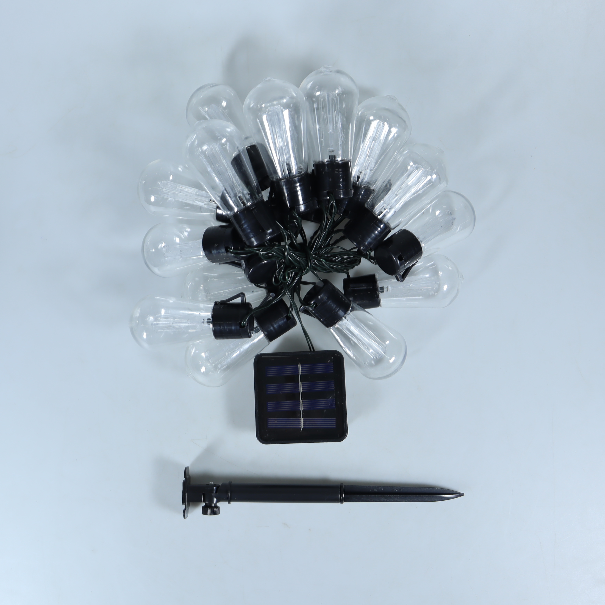 Gambar produk SAMNET Lampu Hias String Lights Solar Panel 20 LED 5M - DC44