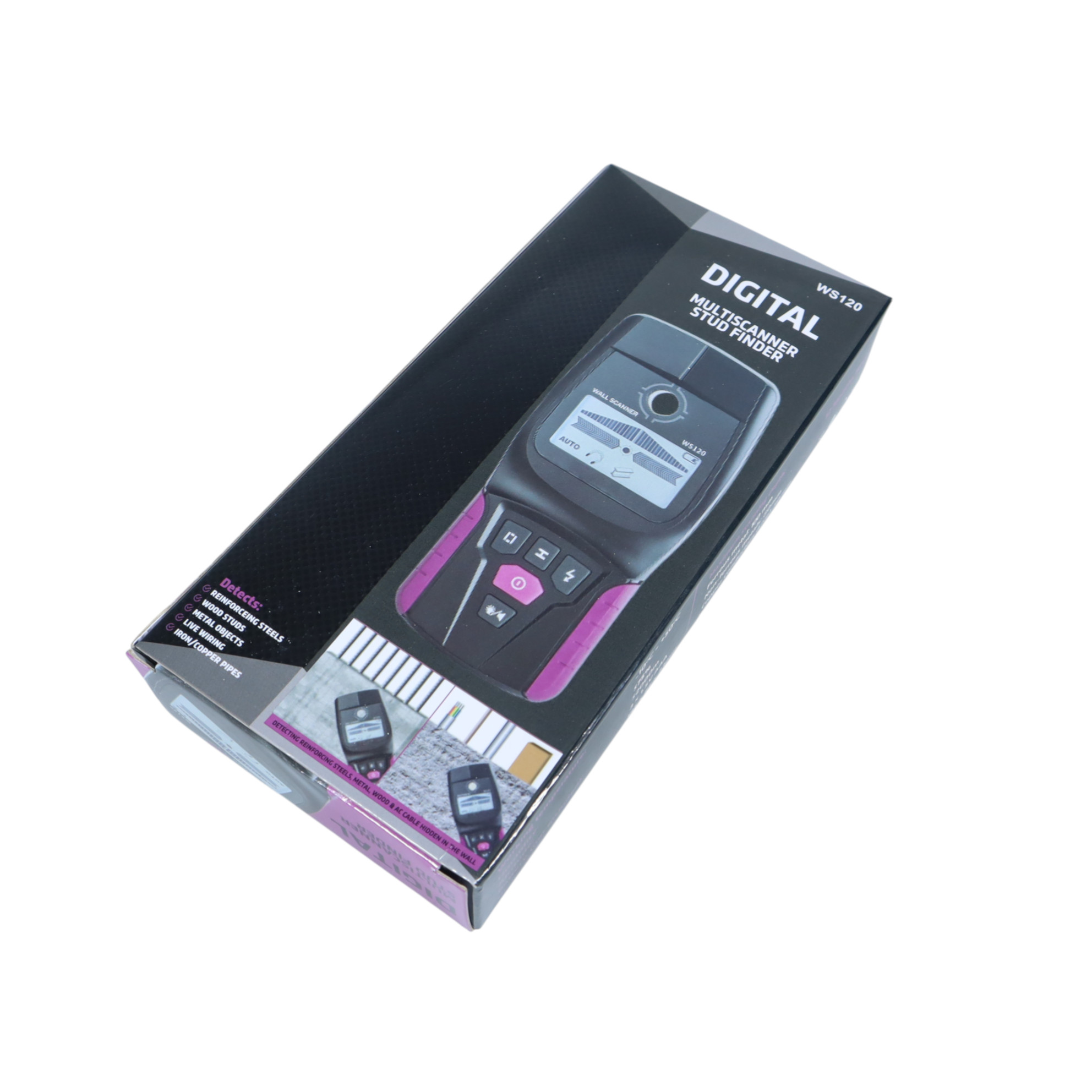 Gambar produk NicetyMeter Detektor Logam Wall Scanner Water Electricity Installation - WS120