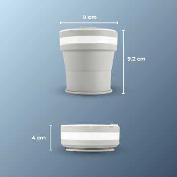 Gambar produk ACEBON Gelas Lipat Silikon Foldable Cup Heat Resistant 350ml - M6