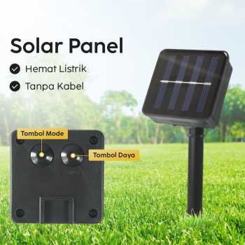 Gambar produk ANBLUB Lampu Hias String Lights Solar Power Waterproof 50 LED 3W 7M - HS-33