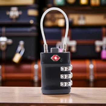 Gambar produk CoolCell Gembok Koper Angka 3 Digit Suitcase Password TSA Lock - TSA007