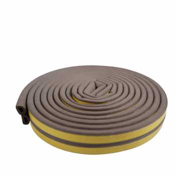 Gambar produk TaffHOME Lis Penghalang Debu Pintu Door Bottom Sealing Strips 2x2.5M D - ESPV5