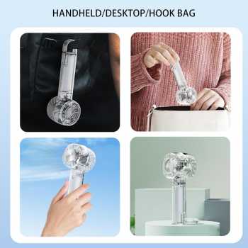 Gambar produk SABAT Kipas Mini Portable Handheld Fan with Ice Pack 2000mAh - S-33