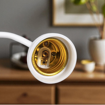 Gambar produk TaffLED Fitting Lampu Bohlam LED EU Plug 220V 25A E27 with Switch - HF-666