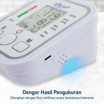 Gambar produk TaffOmicron Tensimeter Digital Pengukur Tekanan Darah with Battery - BW-3205