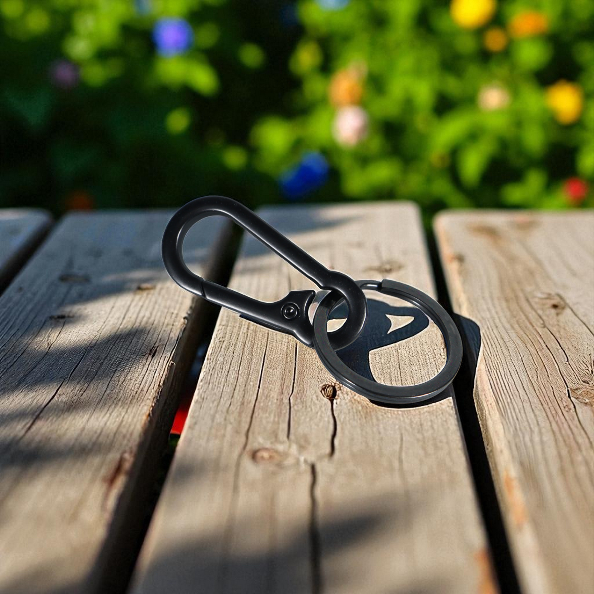 Gambar produk KYXY Gantungan Kunci Multifungsi Carabiner Keychain Zinc Alloy 4 PCS - INU104
