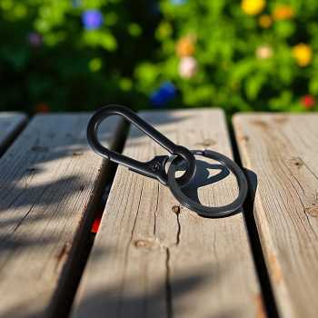 Gambar produk KYXY Gantungan Kunci Multifungsi Carabiner Keychain Zinc Alloy 4 PCS - INU104