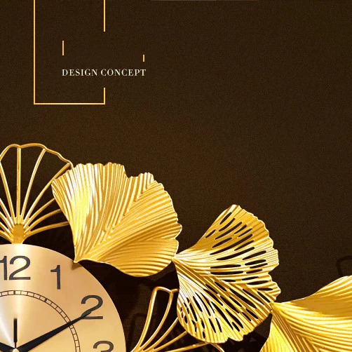 Gambar produk TaffHOME Jam Dinding Quartz Luxury European BAOCE Movement 6168 60cm - 29222