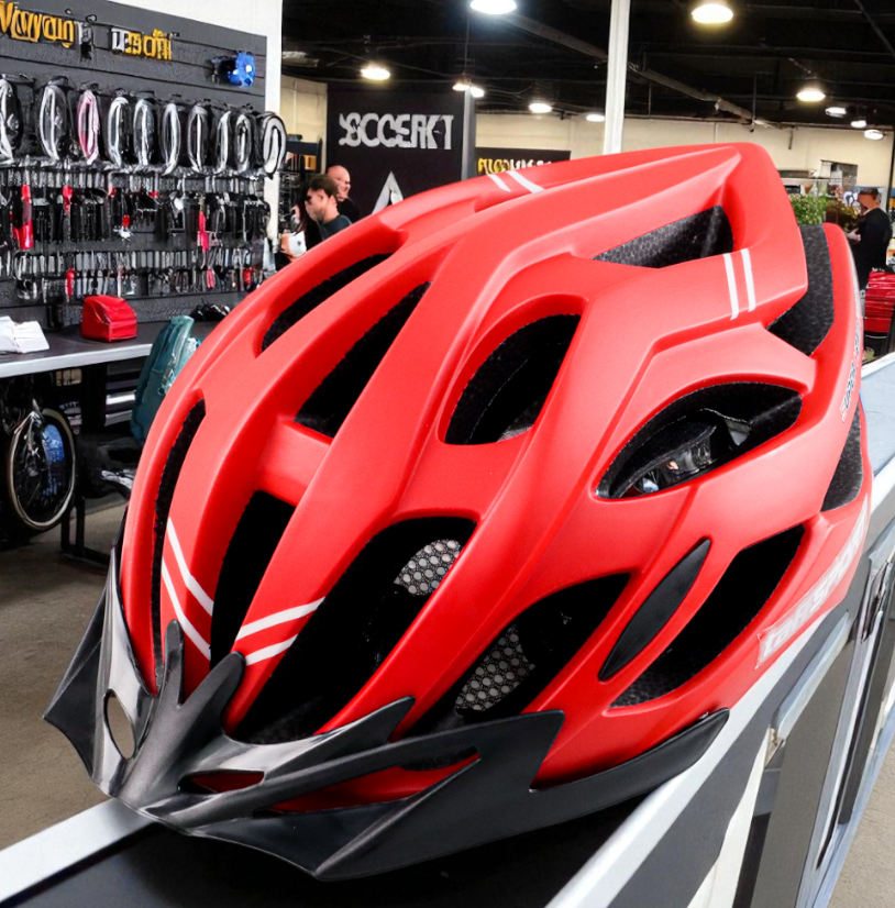Gambar produk TaffSPORT Helm Sepeda Ultralight Breathable Bicycle Helmet 19 Air Vent - 008A