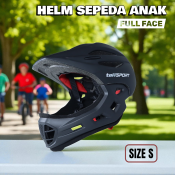 TaffSPORT Helm Modular Sepeda Anak Full Face Bike Size S - CHF78