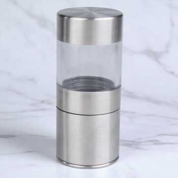 Gambar produk Penggiling Biji Lada Spices Pepper Mill Grinder Stainless Steel 60ml - CIQ