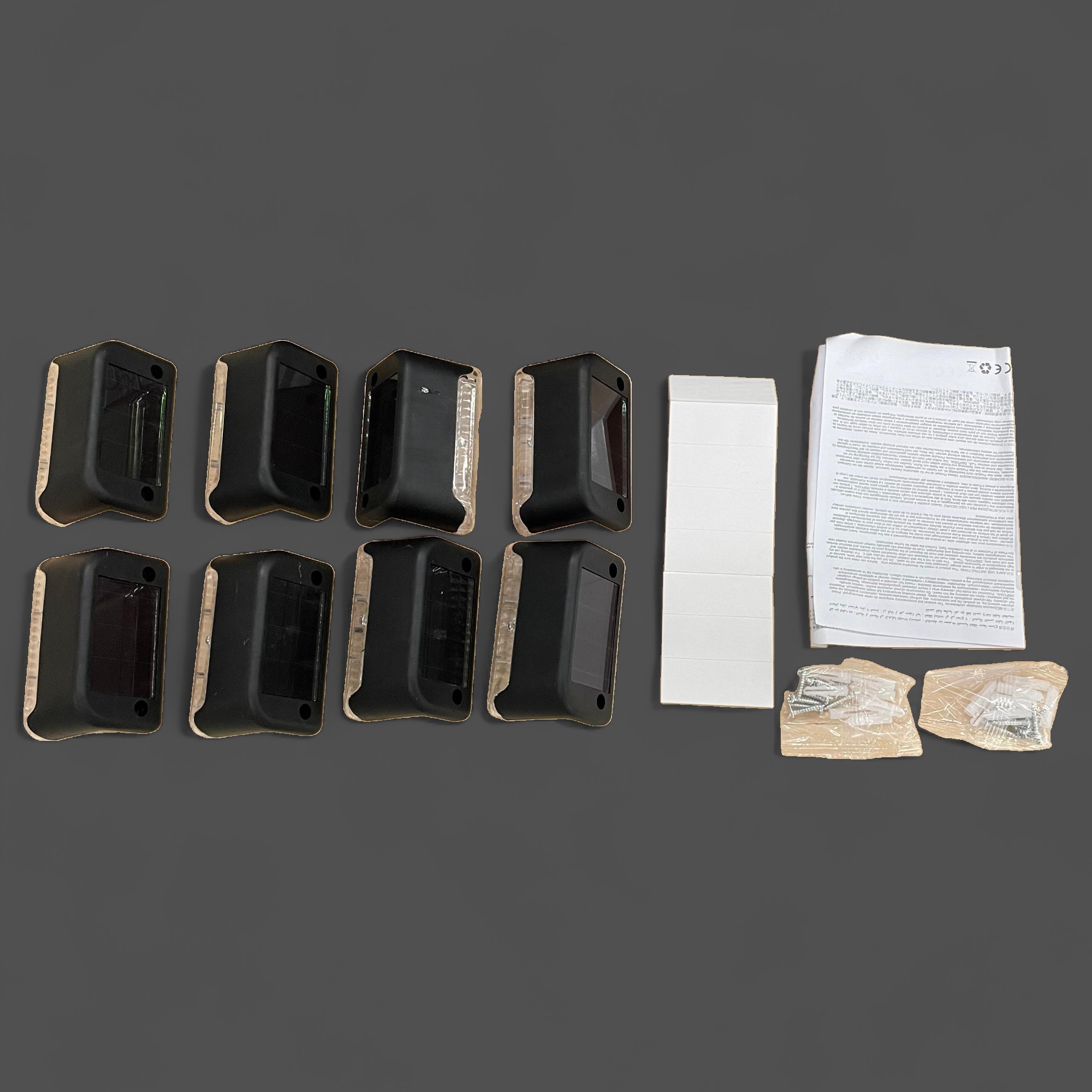 Gambar produk TaffLED Lampu Taman Hias Deck Light Solar Waterproof Warm White 8 PCS - L20