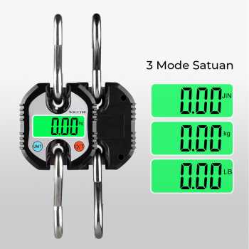 Gambar produk WeiHeng Timbangan Koper Tas Gantung Digital Scale 150kg 0.05-0.1kg - WH-C100