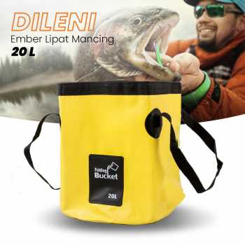 DILENI Ember Lipat Mancing Tempat Wadah Ikan 20L - D8524