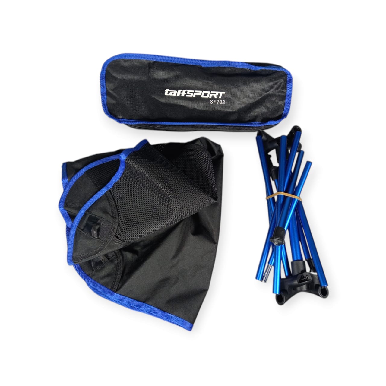 Gambar produk TaffSPORT Kursi Lipat Outdoor Camping Portable Oxford Folding Chair Low - SF733