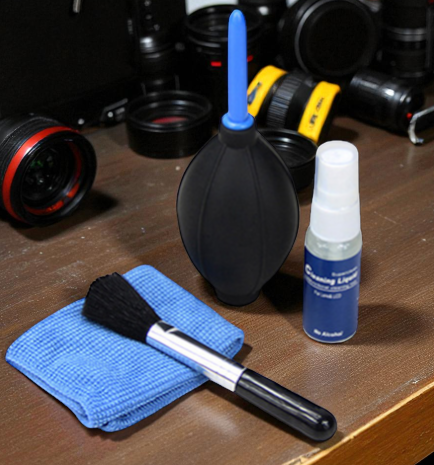 Gambar produk MASHI Set Pembersih Lensa Kamera DSLR Cleaning Kit 4 in 1 - M4-1