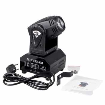 Gambar produk ALiEN Lampu Sorot Panggung LED Stage Spotlight Moving Head RGB 10W - DM512