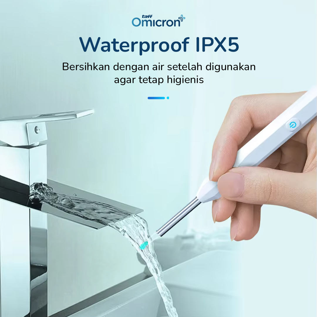 Gambar produk TaffOmicron Kamera Endoskopi Pembersih Telinga Endoscope HD WiFi - NE6
