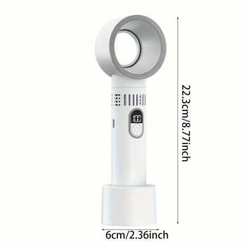 Gambar produk SMZERO10 Kipas Angin Portable Bladeless Handheld Fan 1200mAh - ZERO10
