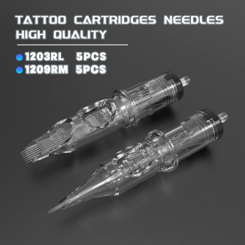 Gambar produk YUILONG Wireless Tattoo Machine Kit Travel 4mm 1300mAh with Cartridge - YL359