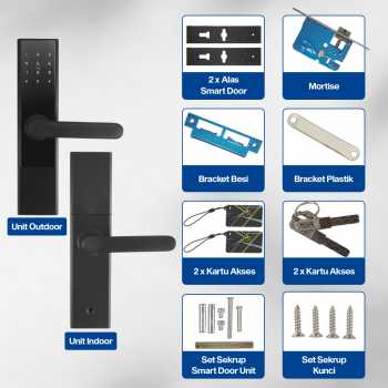 Gambar produk BILIXO Smart Door Lock TTLock App Password Card Key - N1