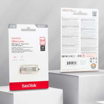 Gambar produk SanDisk Ultra Luxe Flashdisk USB Type C 3.2 Gen 1 64GB - SDCZ75