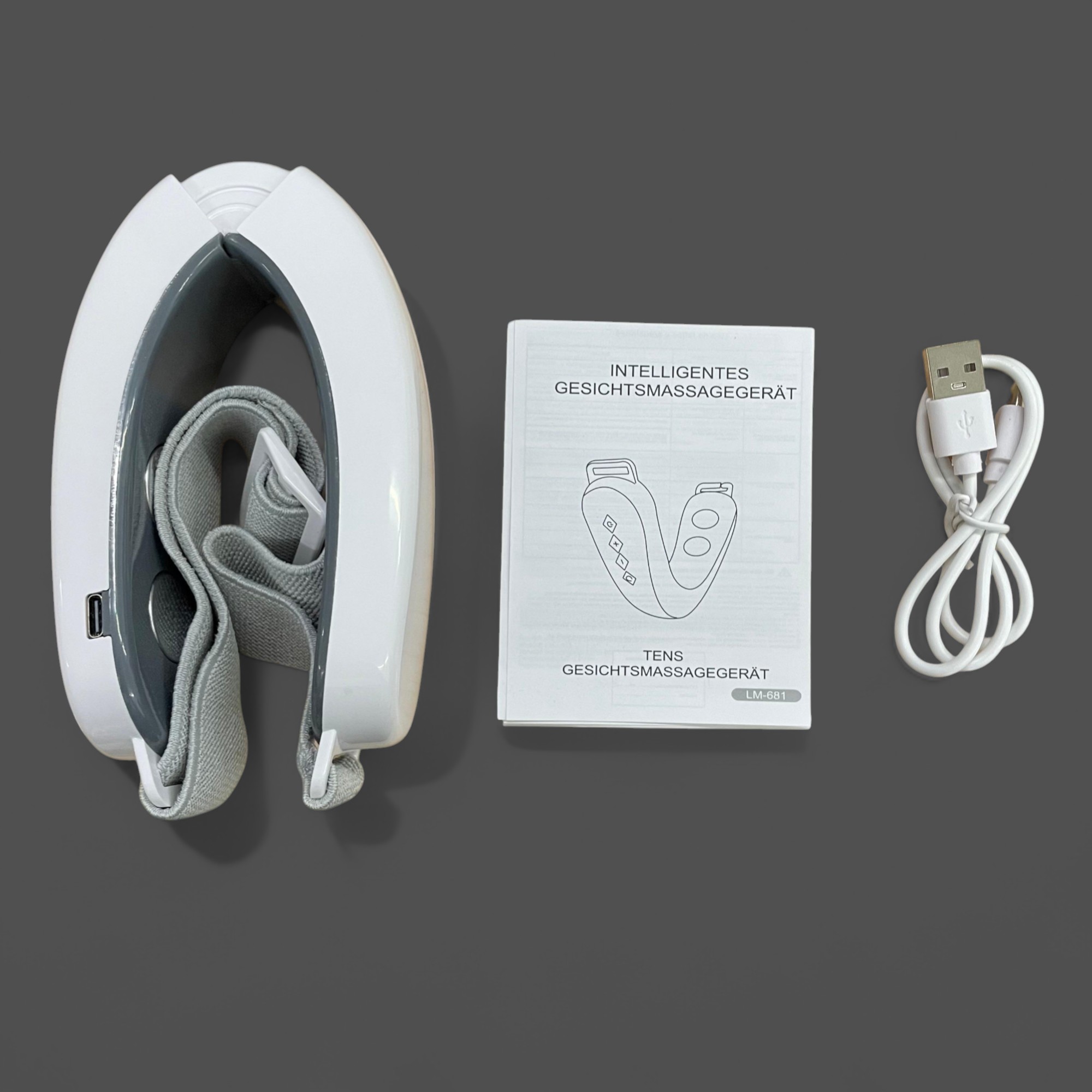 Gambar produk Mcphee Alat Penirus Wajah Pipi Dagu V-Shape Face Lifting Massager - LM-681