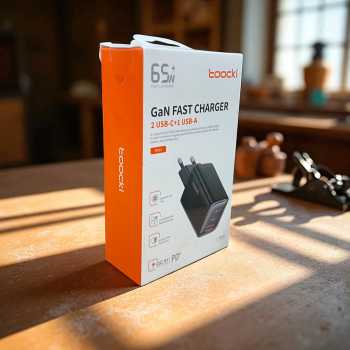 Gambar produk Toocki Kepala Charger USB Fast Charging Multi Port PD QC 4.0 GaN 65W - TCT65-22EU
