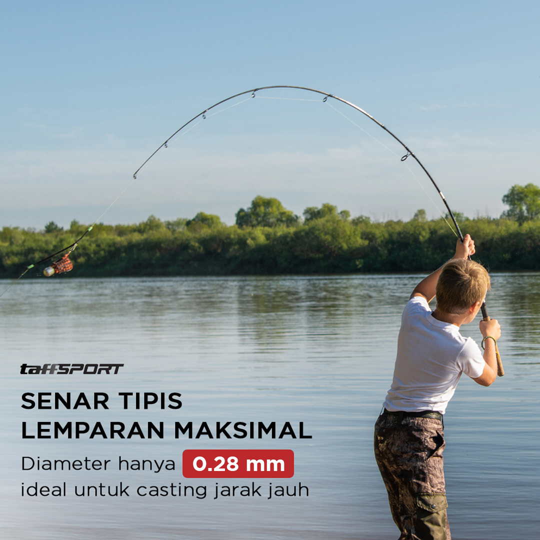 Gambar produk TaffSPORT Senar Benang Tali Pancing Extreme Braid 3.0 500M - FM-PEL