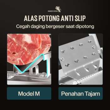 Gambar produk KNIFEZER Alat Slice Daging Meat Lamb Cutter Machine - SKP229