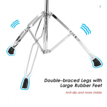Gambar produk FMA Drum Cymbal Stand Heavy Duty Adjustable Double Braced Anti-Slip - FM-CST