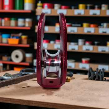 Gambar produk TRAVELY Katrol Kerekan Mini Swivel Pulley Stainless Steel Single Wheel - EN12278