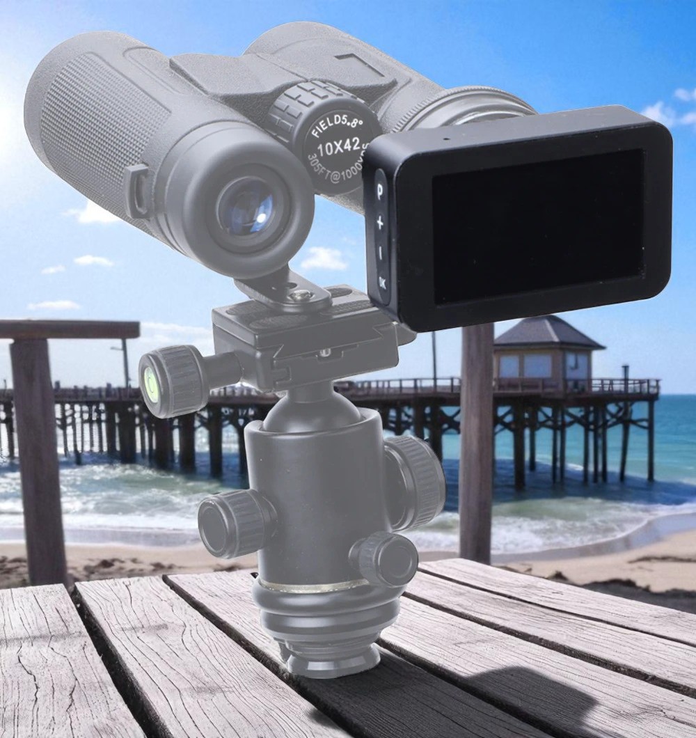 Gambar produk BOSSDUN Eyepiece Telescope Digital Camera 1080p 3 Inch Display - PB-46