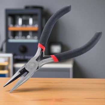 Gambar produk Urijk Tang Kabel Multifungsi Insulated Wire Cable Cutter Pliers 12.5cm Needle Nose - M2941