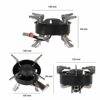 Gambar produk BONFIRE Kompor Gas Portable Lipat Outdoor Camping Stove - BF007