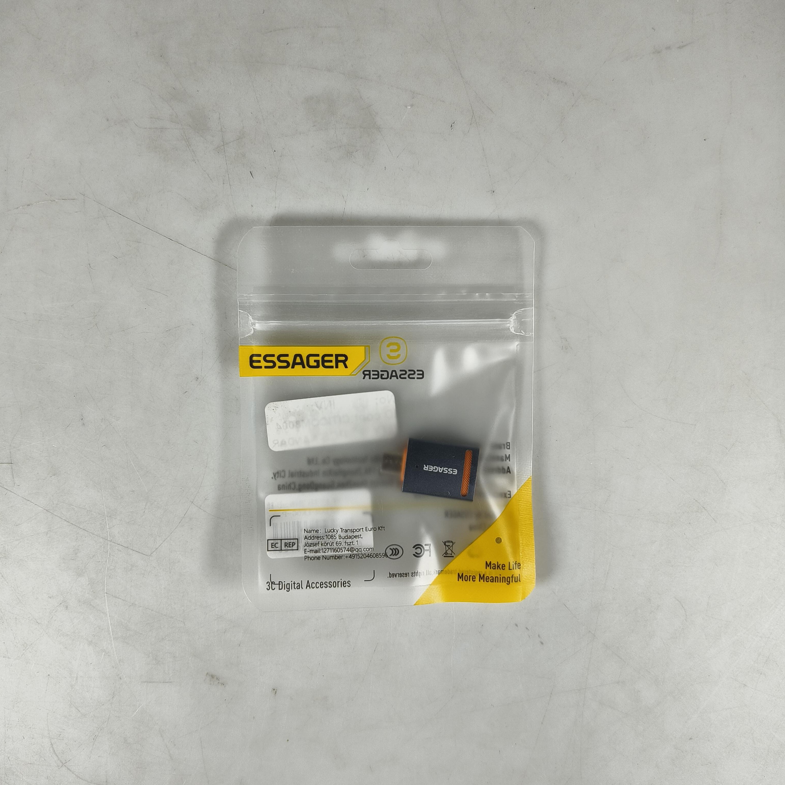 Gambar produk ESSAGER OTG Micro Adapter USB Female to Micro Male Fast Charging 3A - EZJAM-LK0G-P