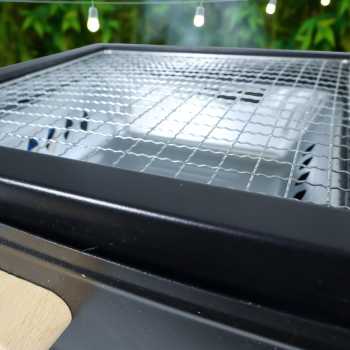 Gambar produk WOODPACK Alat Pemanggang Arang BBQ Outdoor Grill Stove Portable With Frying Pan - sk201