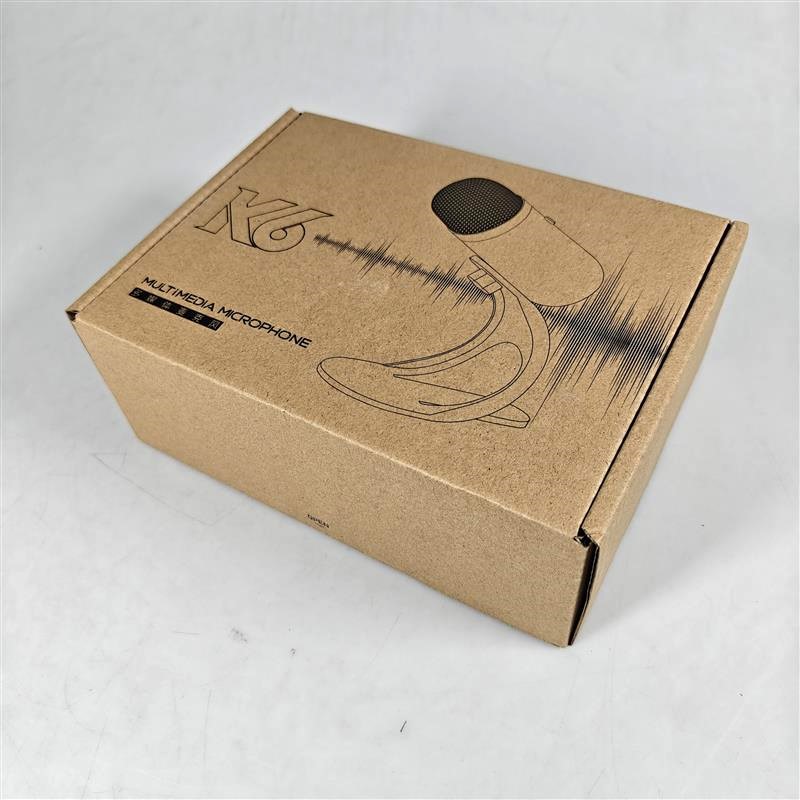 Gambar produk Singo Mikrofon Kondenser USB Condenser Microphone RGB with Stand - K6