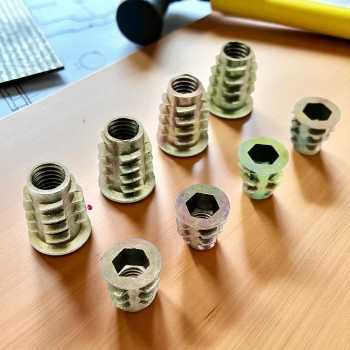 Gambar produk FMA Mur Ulir Zinc Alloy Rivet Nuts with Inner Outer Teeth 6mm 50PCS - F-50M6